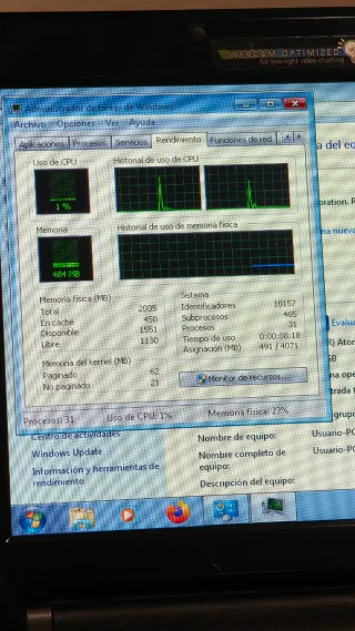 Acer Aspire One 10.1 Atom N270 2GB RAM 256GB HDD