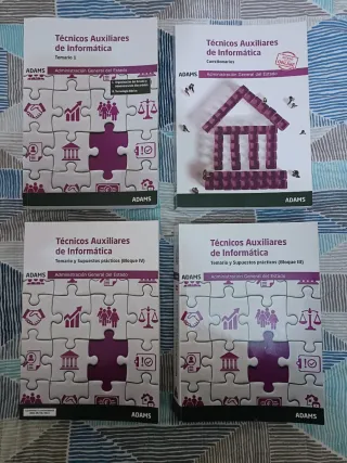 Libros de técnico auxiliar de informática, tai