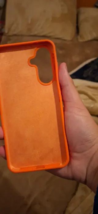 Capa Samsung A56/A36 Laranja
