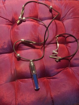 Conjunto collar y pulsera vintage