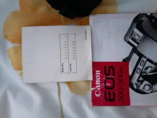 Cámara Analógica Canon EOS 500 + Bolso