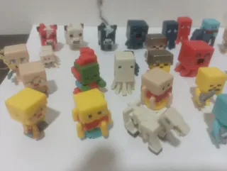 35 Figuras Minecraft Colección