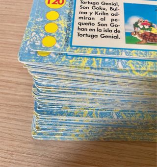 Cartas Coleccionables Dragon Ball Z 101 cartas