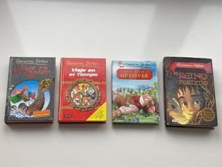 Pack 4 Libros Geronimo Stilton Viajes en el Tiempo