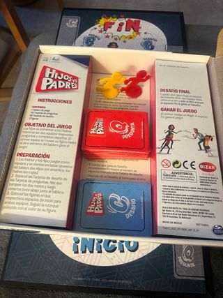Juego de mesa Hijos vs Padres Bizak