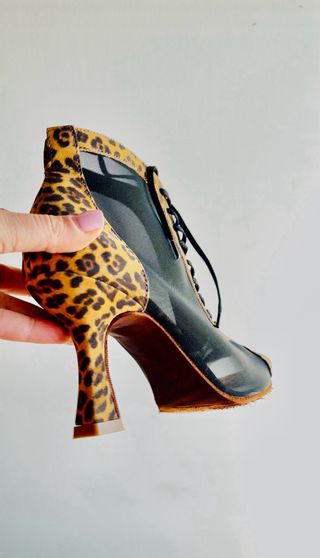 Botines de baile NL Dance Shoes leopardo Talla 38