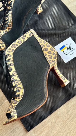 Botines de baile NL Dance Shoes leopardo Talla 38