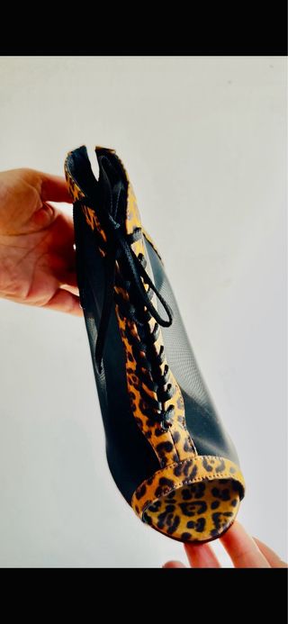 Botines de baile NL Dance Shoes leopardo Talla 38