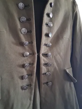 Chaqueta americana verse militar botones talla S