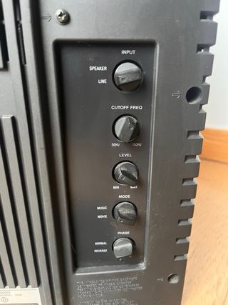 Subwoofer Activo Sony SA-W505 Negro