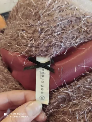 Vestido Señorela rosa pelo sintético talla única S