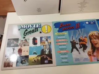 6 vinilos Películas: Evita, Love Story, Oliver!