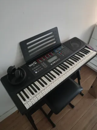 Teclado RockJam 61 teclas