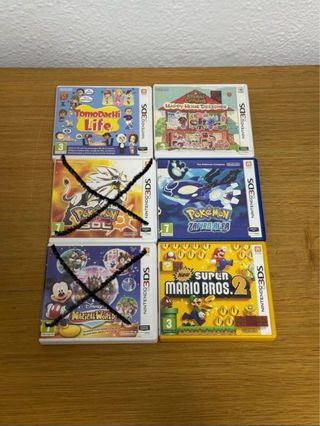 Conjunto di giochi per Nintendo DS