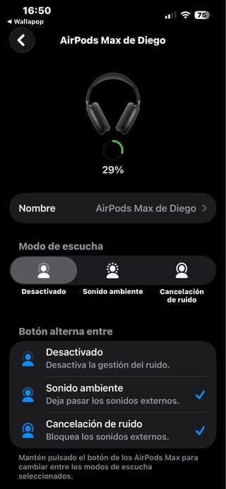 AirPods Max Medianoche