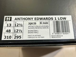 Adidas AE 1 Low Negro/Azul