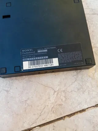 Consola PlayStation 2 Slim Nera