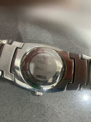 Reloj Viceroy Alejandro Sanz Plata Blanco