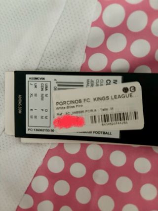 Camiseta de fútbol firmada por Iban Llanos,Gemita