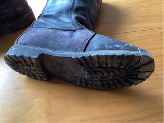 Botas Motocross Antiguas Cuero