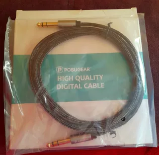 Cable Posugear Jack 6.3mm Estéreo