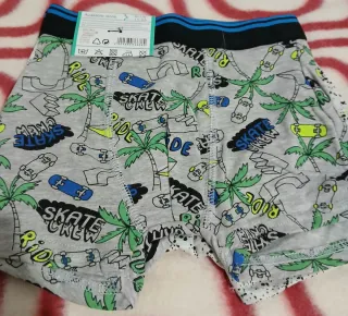 Pack 8 Boxer Niños Estampados Animales y Bichos