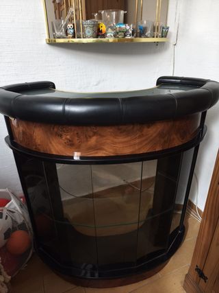 Pack barra de bar y expositor cristal