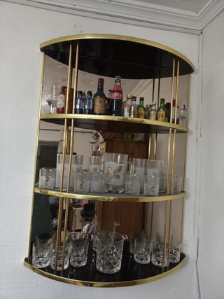 Pack barra de bar y expositor cristal