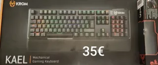 Teclado Krom Kael Mecánico Gaming