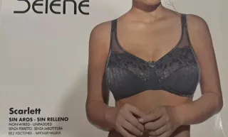 Sujetador Scarlett T/90B Tierra y Negro.