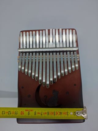 Kalimba 17 Note Legno Gatto Luna