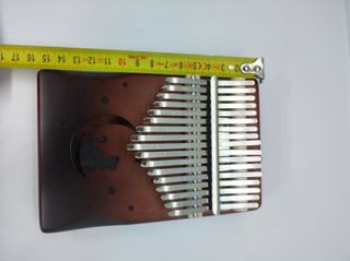 Kalimba 17 Note Legno Gatto Luna