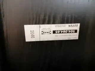 Pack 2 Taburetes Barra Plegables Negros