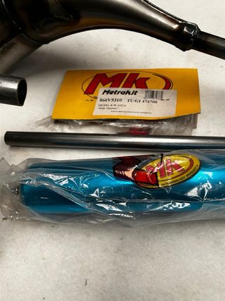 Tubo escape Metrakit Gilera R 50 agua