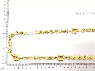 cadena oro 18k 30cm