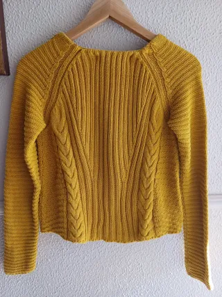 Jersey Zara mostaza talla S