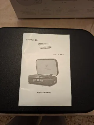 Tocadiscos Swingson Bluetooth Negro