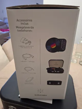 Tocadiscos Swingson Bluetooth Negro