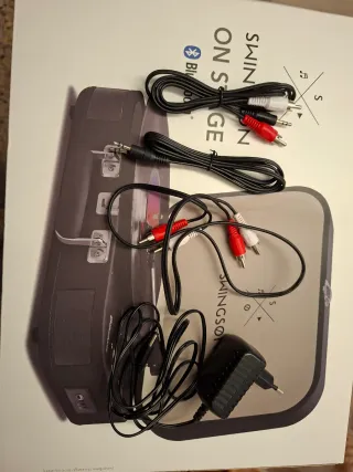 Tocadiscos Swingson Bluetooth Negro