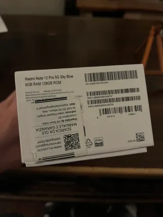 Xiaomi Redmi Note 12 Pro 5G Grigio