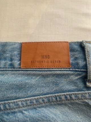 Pantalón vaquero Mango azul