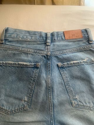 Pantalón vaquero Mango azul