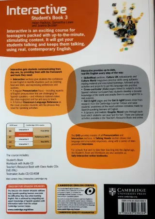 Inglés B1 Interactive for Spanish Speakers Level 3