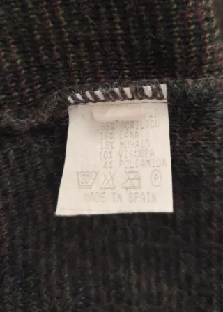 Cárdigan Vintage Rombos Talla L