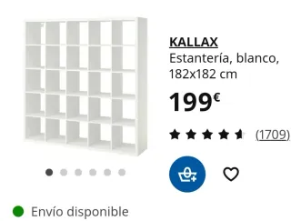 Estantería modular IKEA