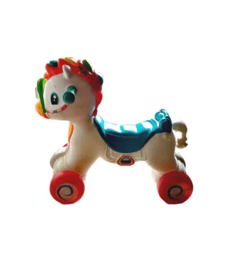 Correpasillos y peluche interactivo para bebés.