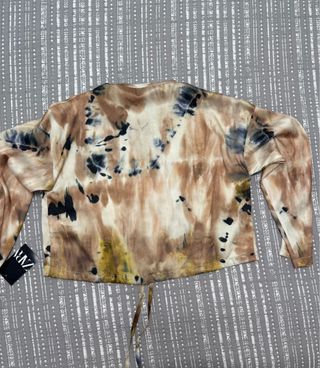 Camisa Zara Mujer Tie-Dye