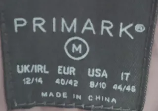 Chaqueta acolchada rosa Primark