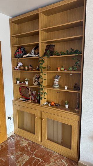 Mueble tocador de madera