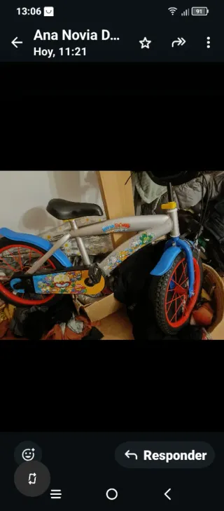 Bicicleta infantil Super Things